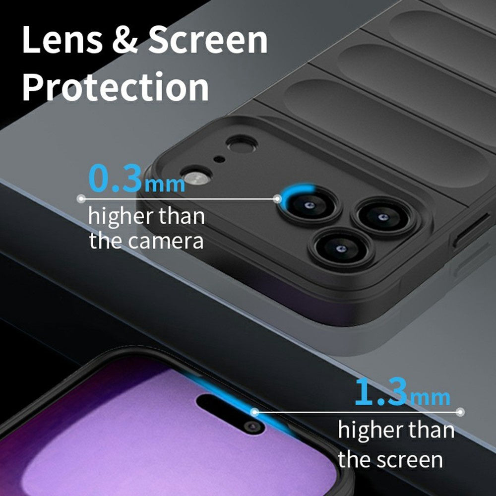 Coque pour Apple iPhone 18 Pro / 17 Pro, Techsuit, Magic Shield, Bleu
