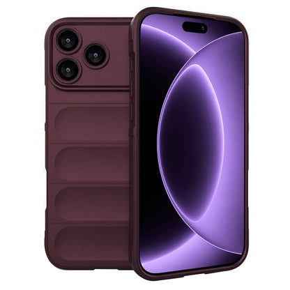 Coque pour Apple iPhone 18 Pro / 17 Pro, Techsuit, Magic Shield, Bordeaux