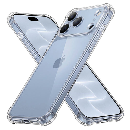 Coque pour Apple iPhone 18 Pro / 17 Pro, Techsuit, Anti-choc Claire, Transparente