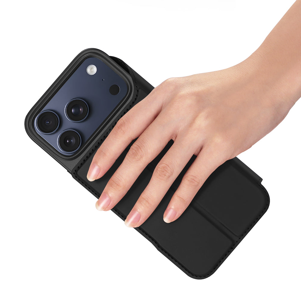 Coque pour Apple iPhone 18 Pro Max / 17 Pro Max, DUX DUCIS, Skin Pro, Noire