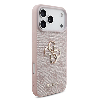 Case for Apple iPhone 18 Pro Max / 17 Pro Max, Guess, 4G Big Logo, Pink
