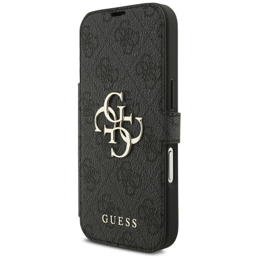 Case for Apple iPhone 18 Pro Max / 17 Pro Max, Guess, 4G Metal Logo, Black
