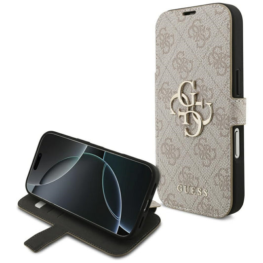 Case for Apple iPhone 18 Pro Max / 17 Pro Max, Guess, 4G Metal Logo, Pink