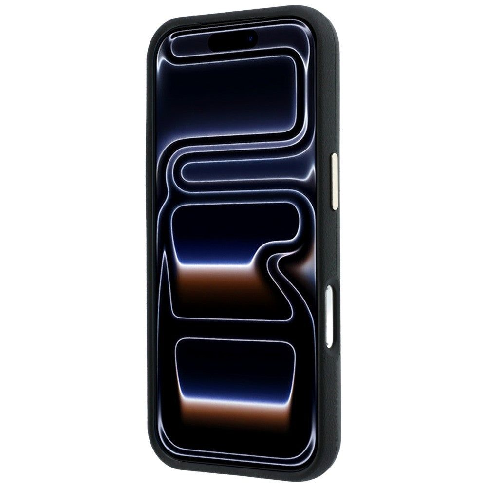 Coque pour Apple iPhone 18 Pro Max / 17 Pro Max, Guess, Logo Strass Lisse Grand, Bordeaux