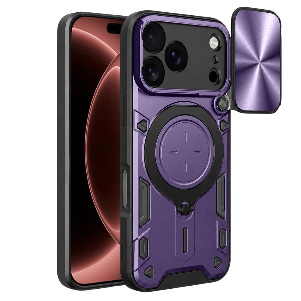 Coque pour Apple iPhone 18 Pro Max / 17 Pro Max, Techsuit, CamGuard Pro, Violet