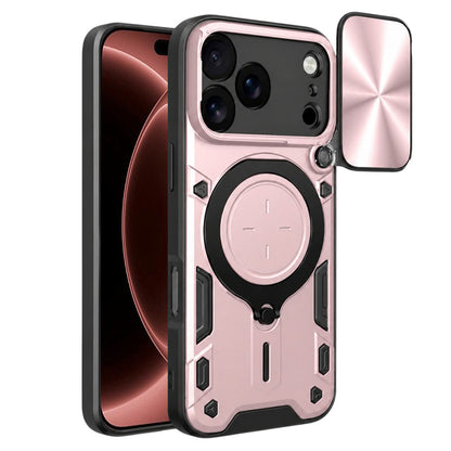 Coque pour Apple iPhone 18 Pro Max / 17 Pro Max, Techsuit, CamGuard Pro, Rose Doré