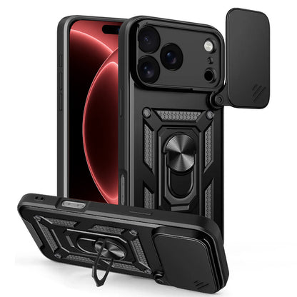 Coque pour Apple iPhone 18 Pro Max / 17 Pro Max, Techsuit, CamShield, Noire