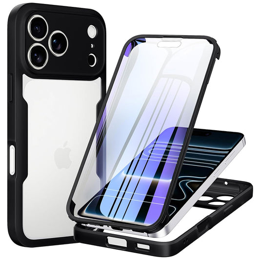 Coque pour Apple iPhone 18 Pro Max / 17 Pro Max, Techsuit, ColorVerse 360, Noire