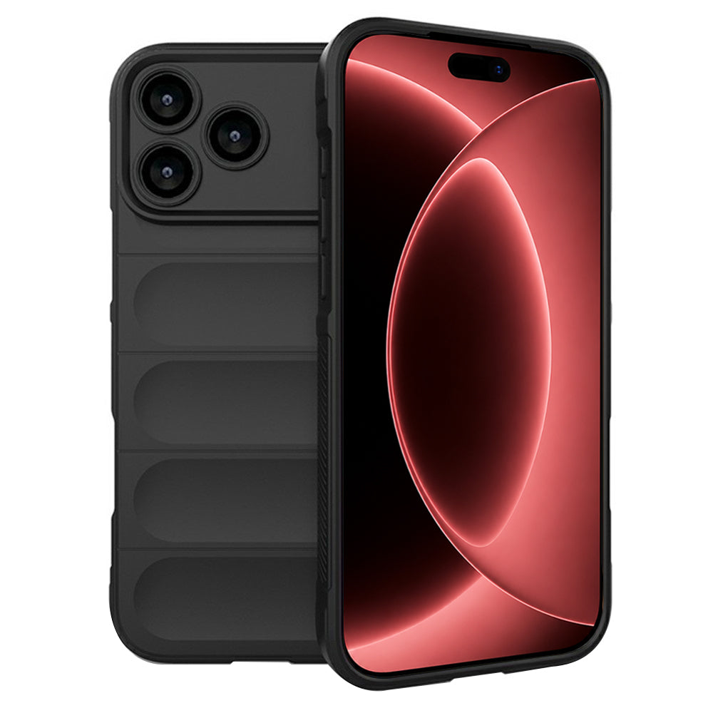 Coque pour Apple iPhone 18 Pro Max / 17 Pro Max, Techsuit, Magic Shield, Noire