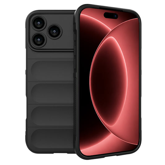 Coque pour Apple iPhone 18 Pro Max / 17 Pro Max, Techsuit, Magic Shield, Noire