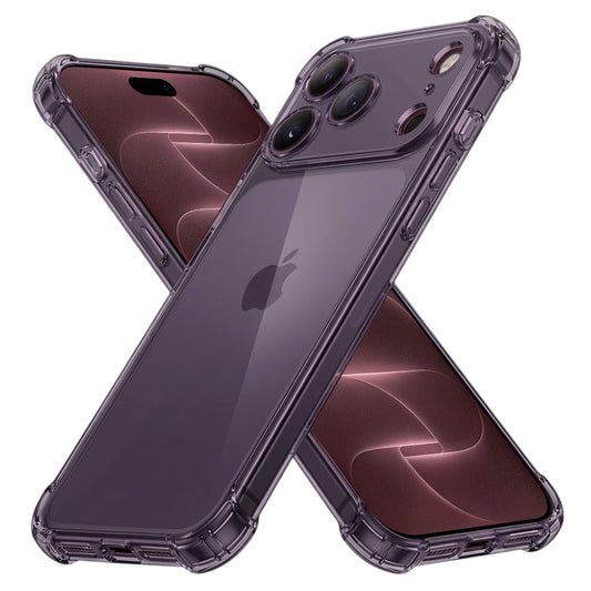 Coque pour Apple iPhone 18 Pro Max / 17 Pro Max, Techsuit, Transparent Antichoc, Fumé