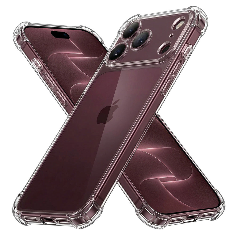 Coque pour Apple iPhone 18 Pro Max / 17 Pro Max, Techsuit, Anti-choc Claire, Transparente