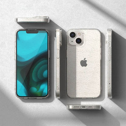 Coque pour Apple iPhone 18 Pro Max / 17 Pro Max, Techsuit, SparkleSkin, Transparente