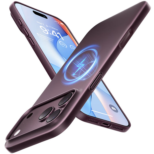 Coque MagSafe pour Apple iPhone 18 Pro Max / 17 Pro Max, Torras, OriginFit, Violet