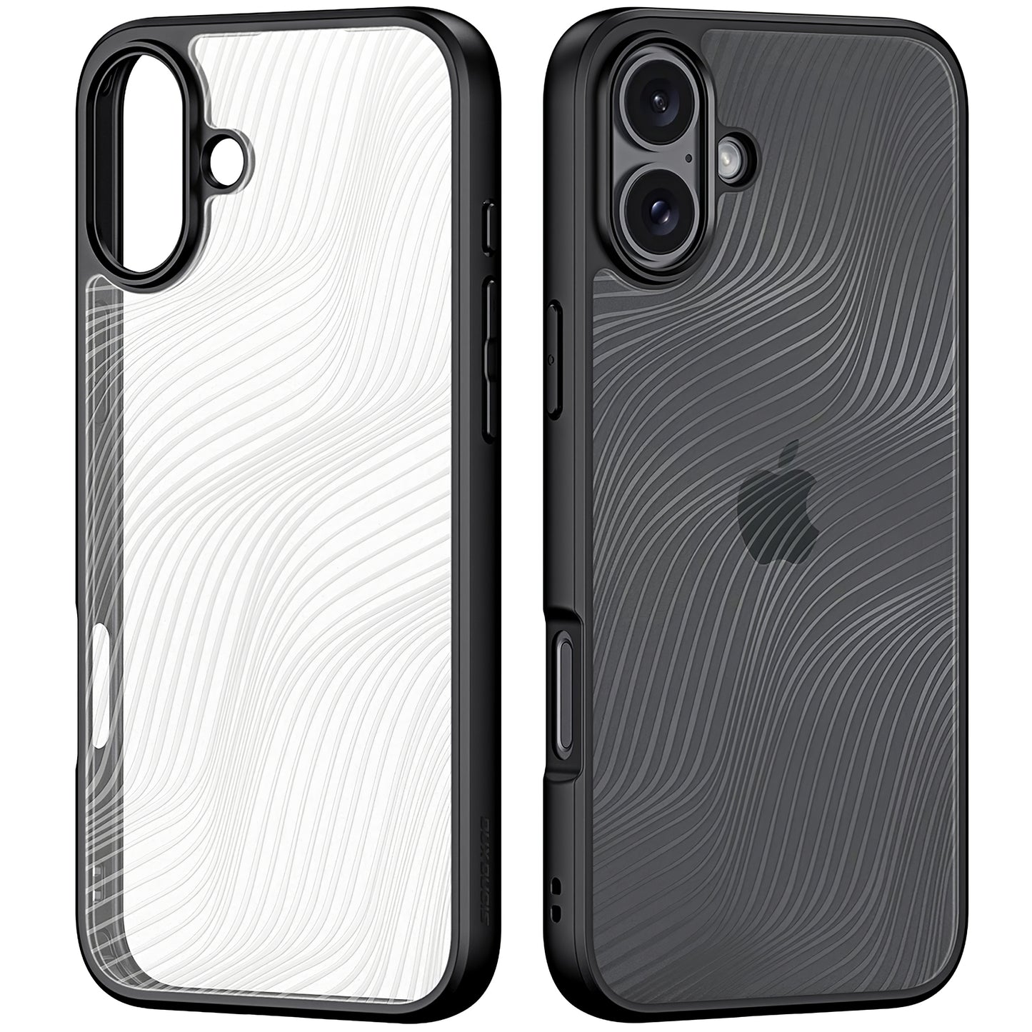 Coque pour Apple iPhone 16, DUX DUCIS, Aimo, Noir 