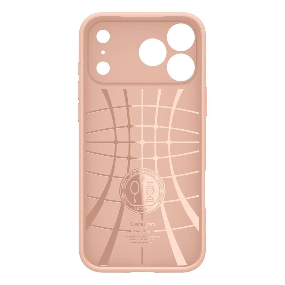 Coque pour Apple iPhone 18 Pro Max / 17 Pro Max, Spigen, Liquid Air, Rose ACS12115