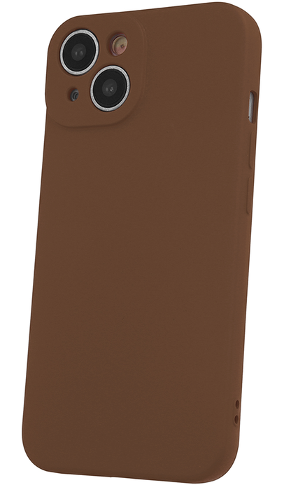 Coque pour Apple iPhone 18 Pro / 17 Pro, OEM, Silicone, Marron