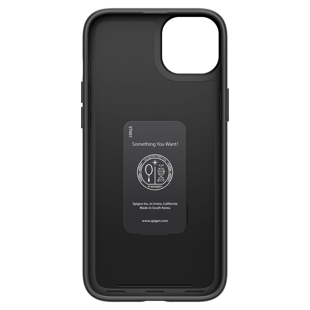 Étui pour Apple iPhone 15, Spigen, Thin Fit, Noir ACS06776