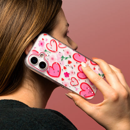 Coque pour Apple iPhone 14 Pro, OEM, Ultra Trendy Love 1, Multicolore