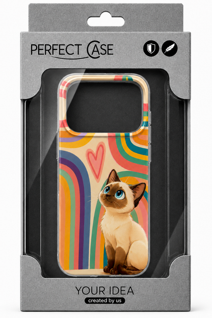 Coque pour Apple iPhone 16 Pro Max, Perfect Case, Dreamora Kitty, Multicolore