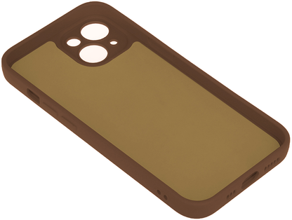Coque pour Apple iPhone 18 Pro Max / 17 Pro Max, OEM, Silicone, Marron