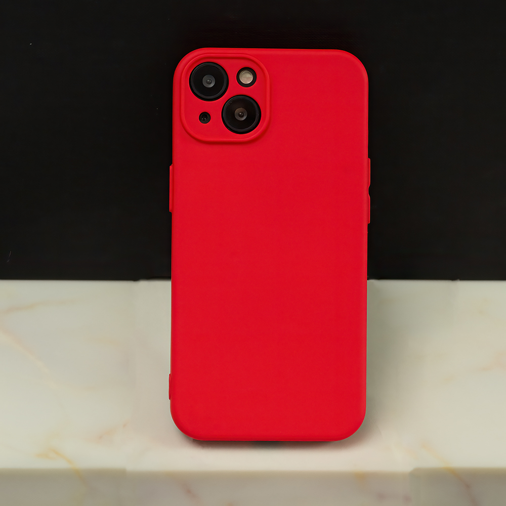 Coque pour Apple iPhone 18 Pro Max / 17 Pro Max, OEM, Silicone, Rouge