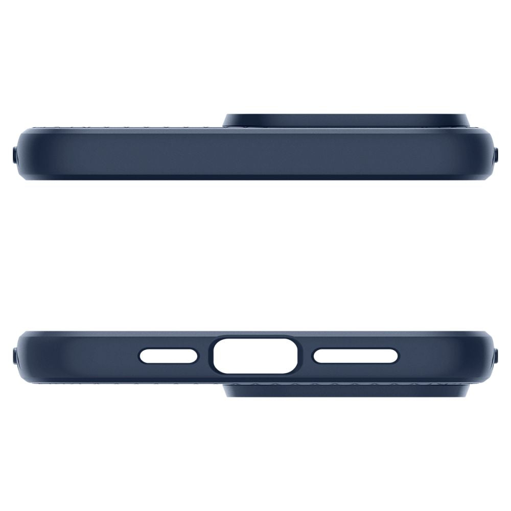 Coque pour Apple iPhone 15 Pro, Spigen, Liquid Air Matte, Bleu ACS06705 