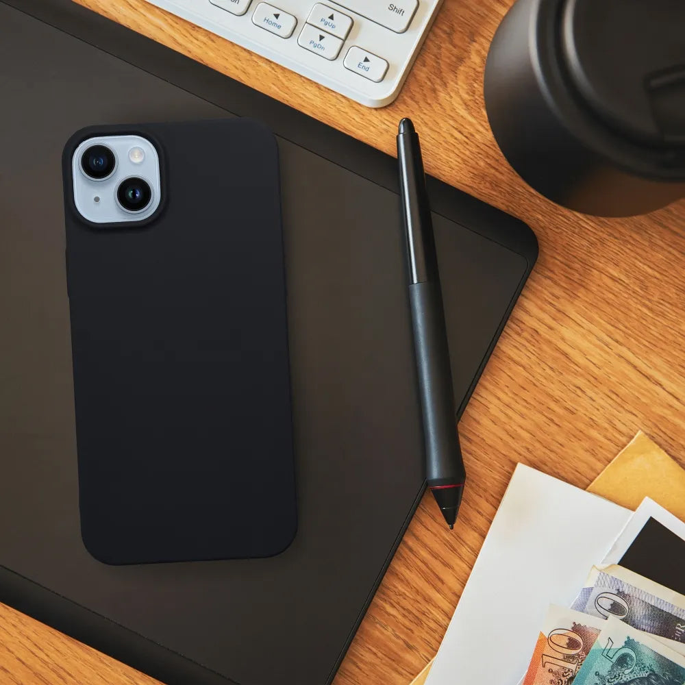 Étui pour Apple iPhone 17 Air, OEM, Mat, Noir