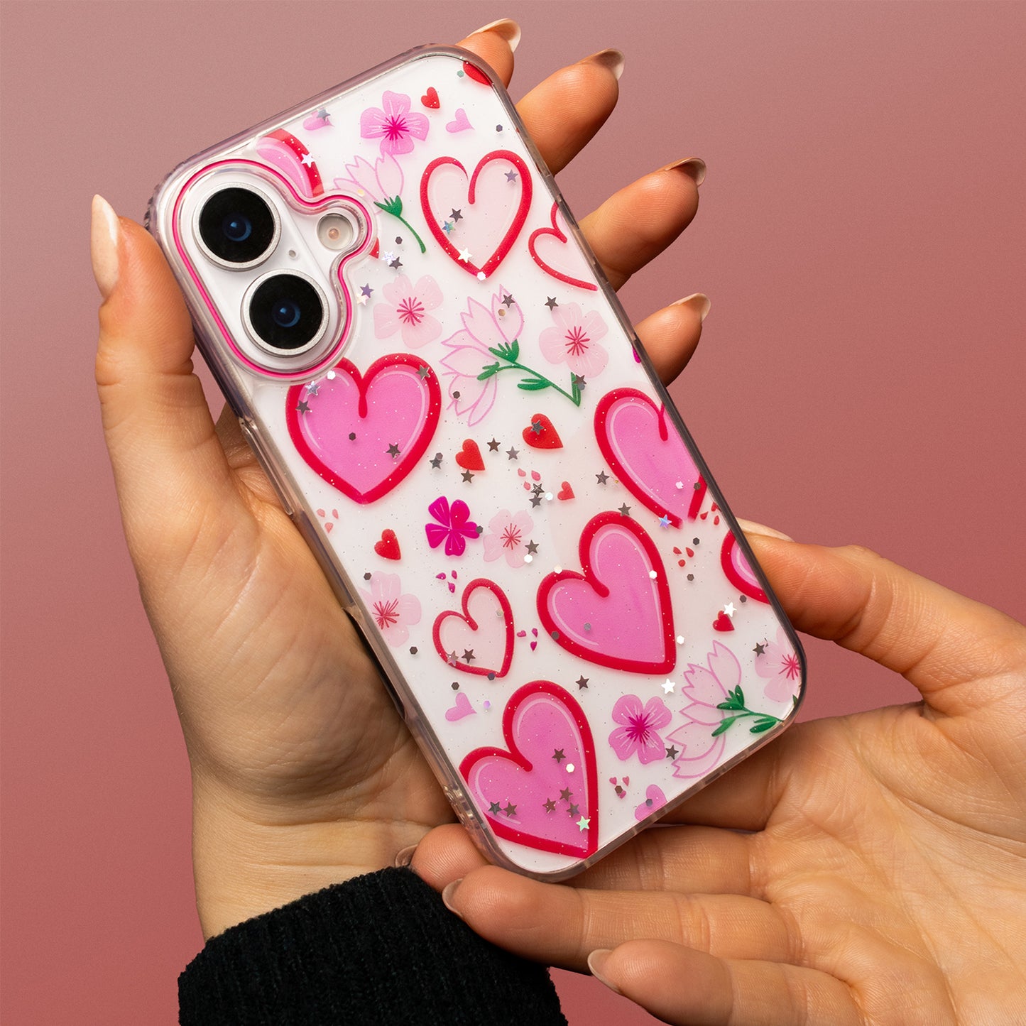 Coque pour Apple iPhone 14 Pro, OEM, Ultra Trendy Love 1, Multicolore