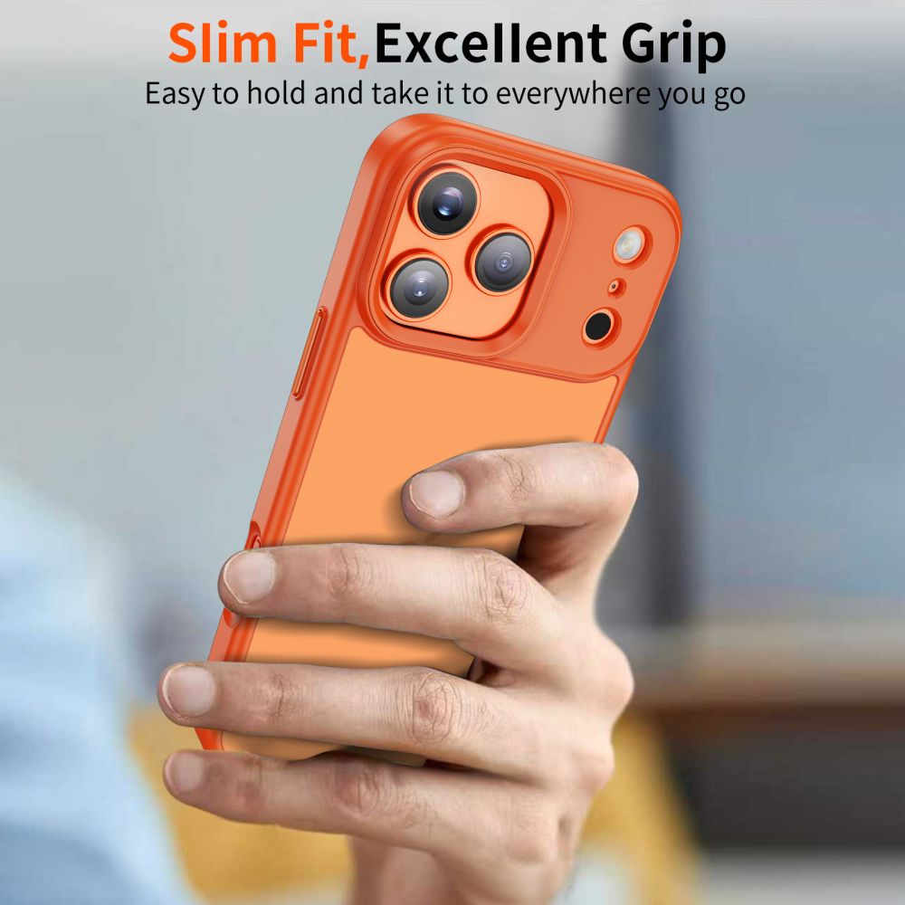 Étui pour Apple iPhone 17 Pro Max, Tech-Protect, Magmat, Orange Mat