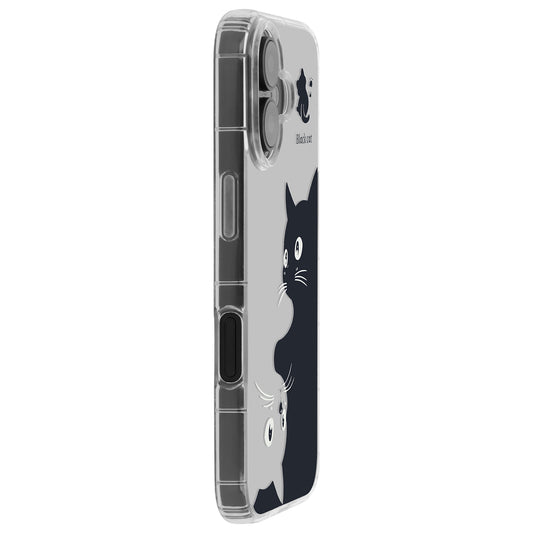 Étui pour Apple iPhone 17 Pro Max, OEM, Ultra Trendy Cat, Noir