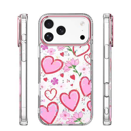 Coque pour Apple iPhone 14 Pro, OEM, Ultra Trendy Love 1, Multicolore