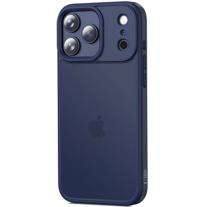 Étui pour Apple iPhone 17 Pro, Tech-Protect, Magmat, Bleu Marine Mat