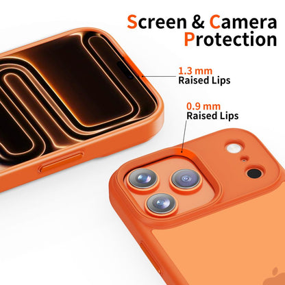 Étui pour Apple iPhone 17 Pro Max, Tech-Protect, Magmat, Orange Mat