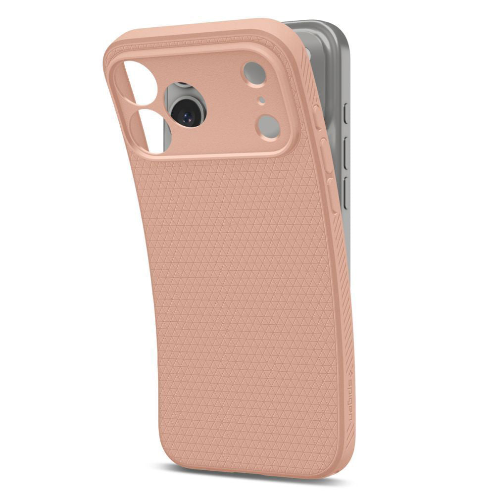 Coque pour Apple iPhone 18 Pro Max / 17 Pro Max, Spigen, Liquid Air, Rose ACS12115