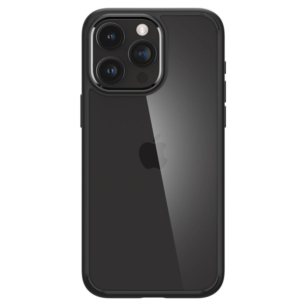 Coque pour Apple iPhone 15 Pro Max, Spigen, Ultra Hybrid, Noir ACS06570 