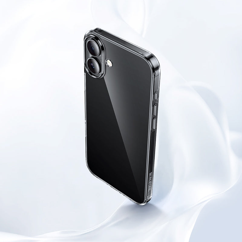 Coque pour Apple iPhone 17, Borofone, BI4 Ice, Transparente