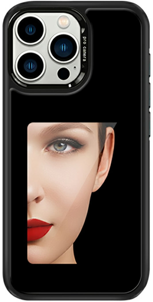Case for Apple iPhone 15 Pro, OEM, Customized E-Ink Display (4inch), Black