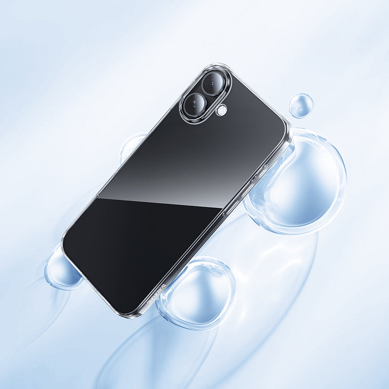 Coque pour Apple iPhone 17, Borofone, BI4 Ice, Transparente