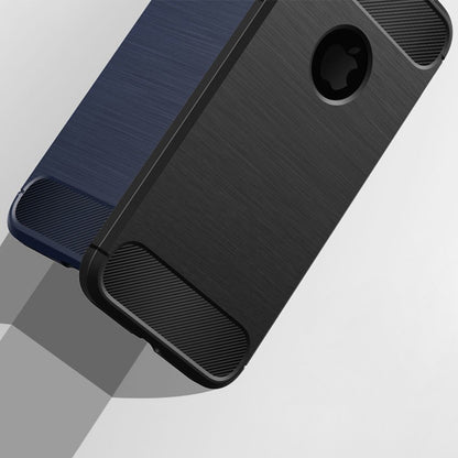 Coque pour Apple iPhone 8 / 7, Techsuit, Carbone, Noire