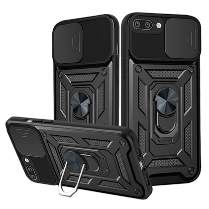 Case for Apple iPhone 8 Plus / 7 Plus, Techsuit, CamShield, Black