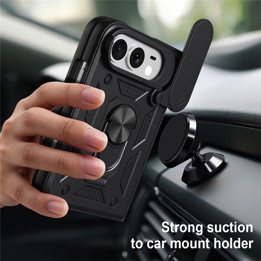 Coque pour Apple iPhone Duo, Techsuit, CamShield, Noire