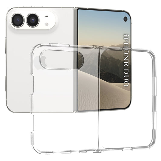 Coque pour Apple iPhone Duo, Techsuit, Claire, Transparente