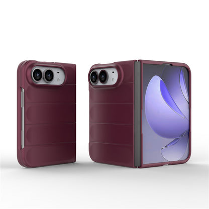 Coque Techsuit Magic Shield pour Apple iPhone Duo, bordeaux foncé