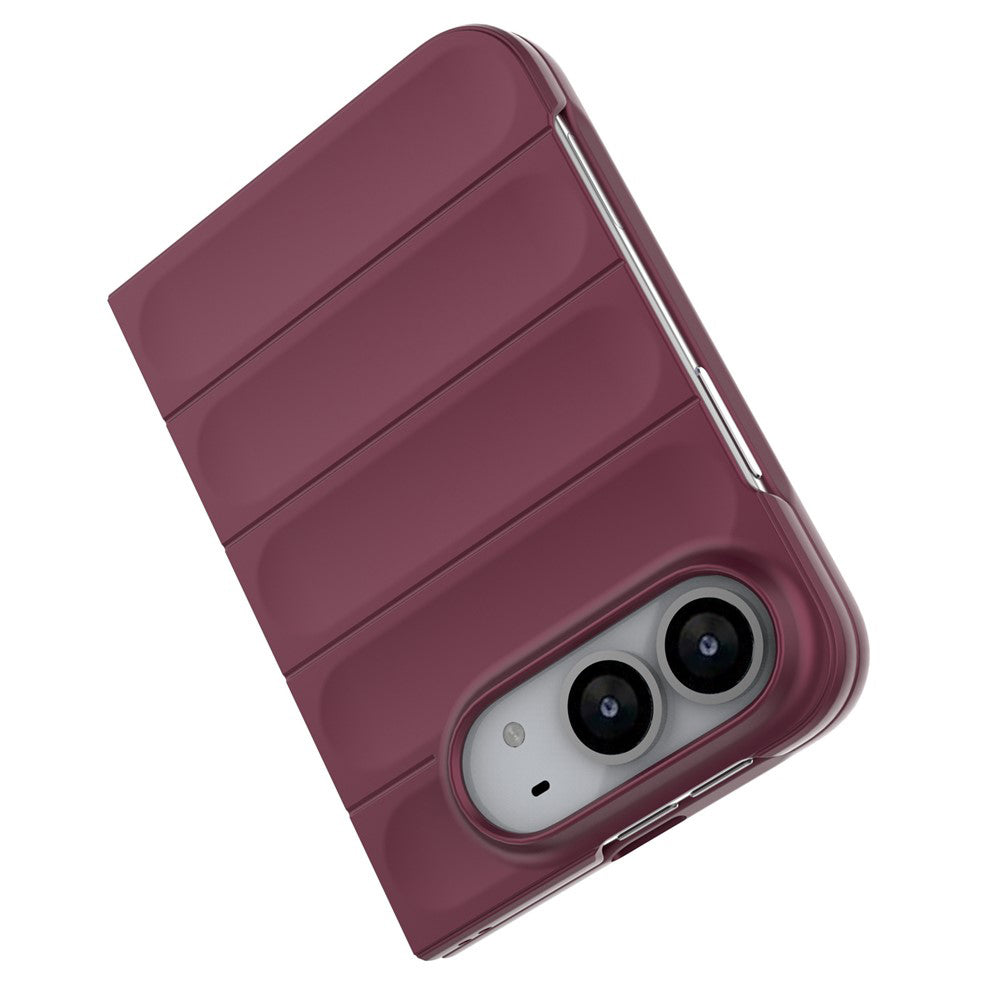 Coque Techsuit Magic Shield pour Apple iPhone Duo, bordeaux foncé