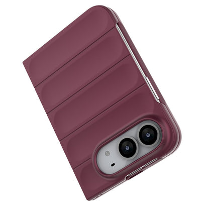 Coque Techsuit Magic Shield pour Apple iPhone Duo, bordeaux foncé
