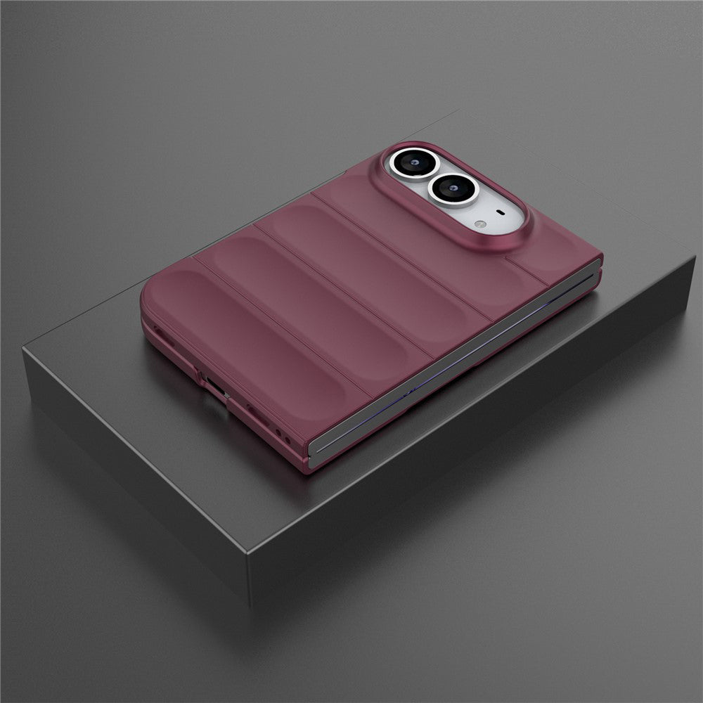 Coque Techsuit Magic Shield pour Apple iPhone Duo, bordeaux foncé