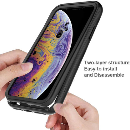 Coque pour Apple iPhone SE (2016) / 5 / 5s, Techsuit, Defense360 Pro, Noire