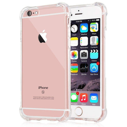 Case for Apple iPhone SE (2016) / 5 / 5s, Techsuit, Shockproof Clear, Transparent