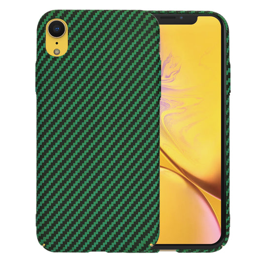 Coque pour Apple iPhone XR, Techsuit, Carbonite FiberShell, Vert